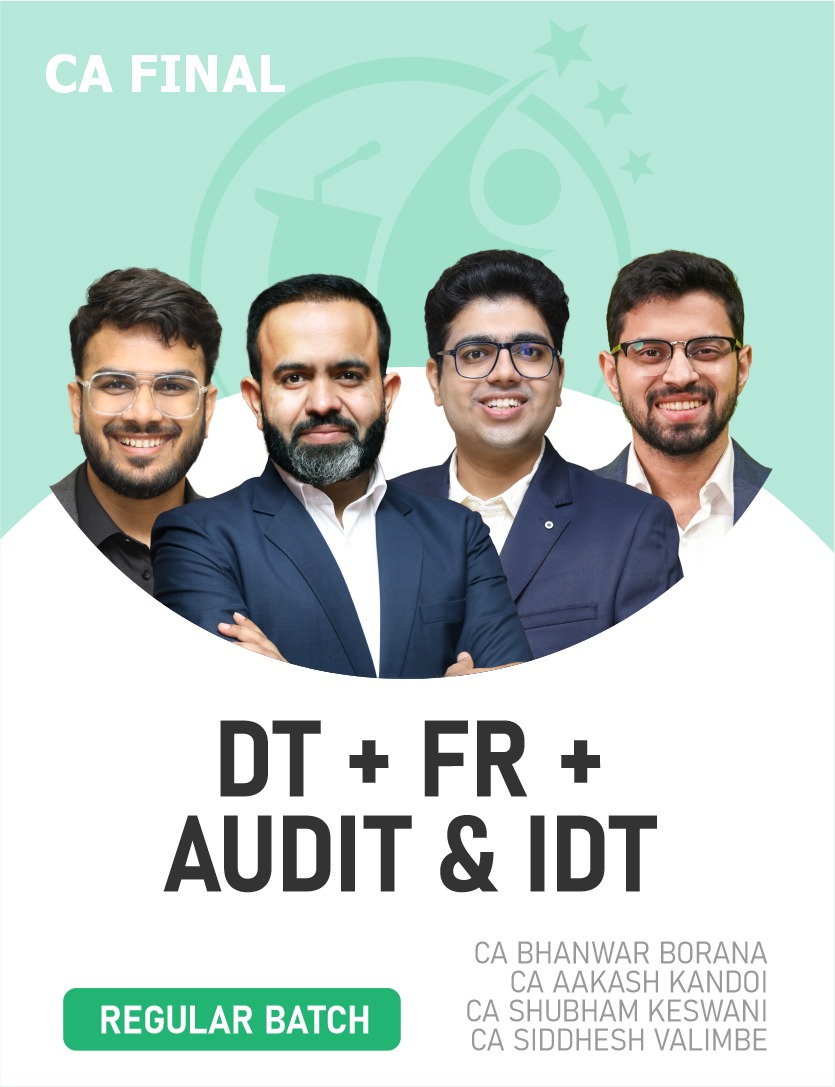 CA Study Shop Homepage 33 CA Final Taxation Audit FR Regular Combo for May 2027 by BB Virtuals